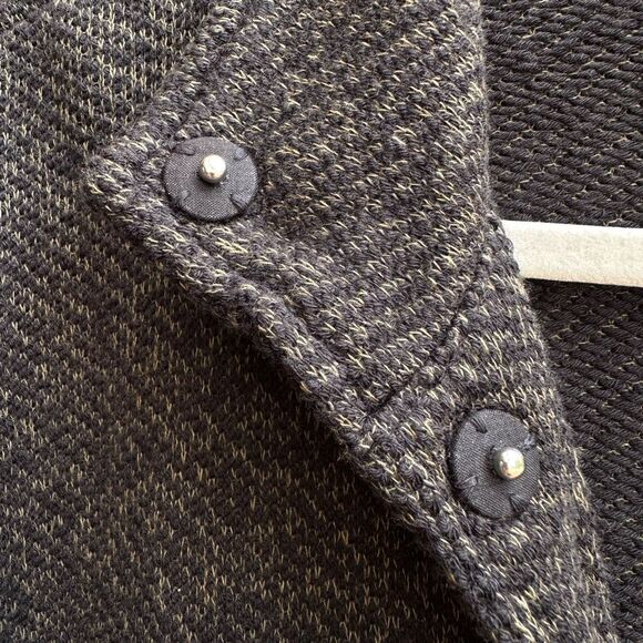 Eileen Fisher Women $278 Organic Cotton Terry Stand Collar Jacket shacket XS - Picture 4 of 12